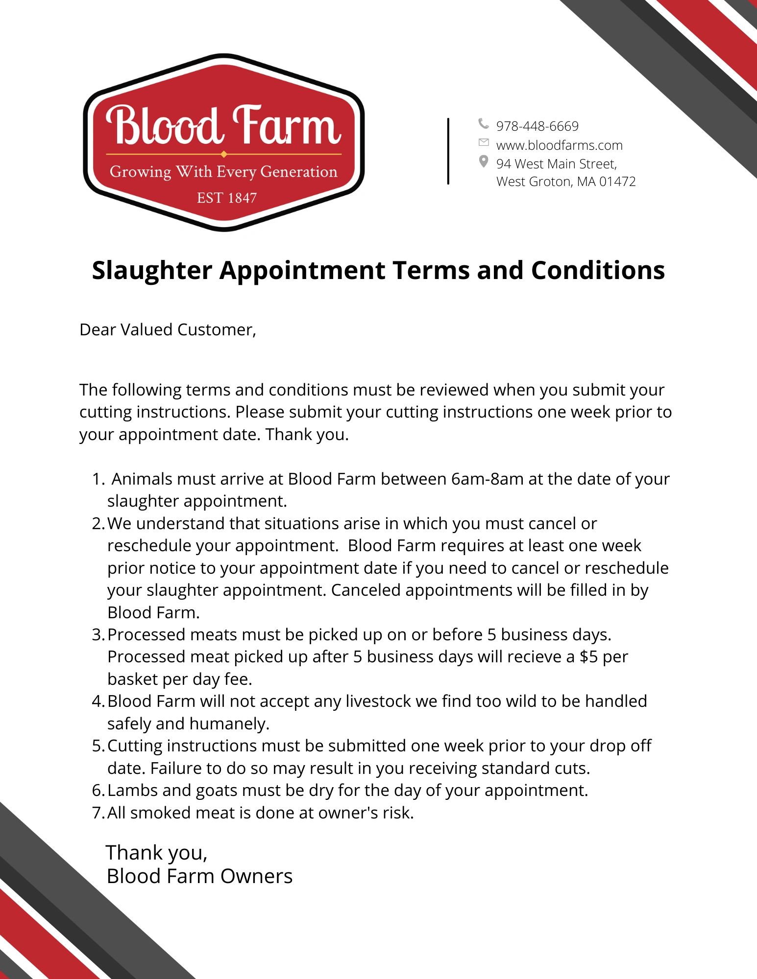 Terms And Conditions Blood Farm terms-and-conditions-blood-farm